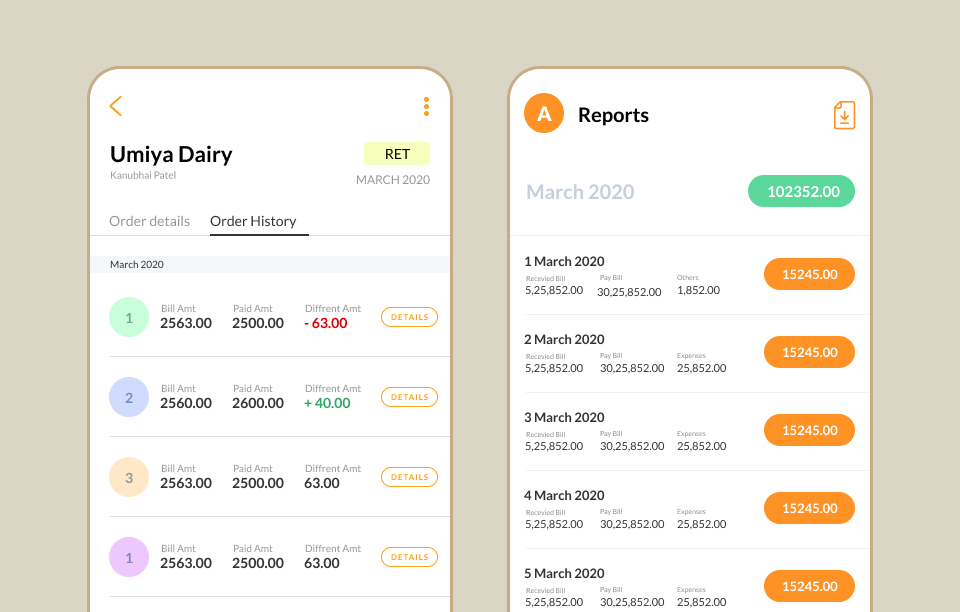 Distributor order and payment app screenshot 3