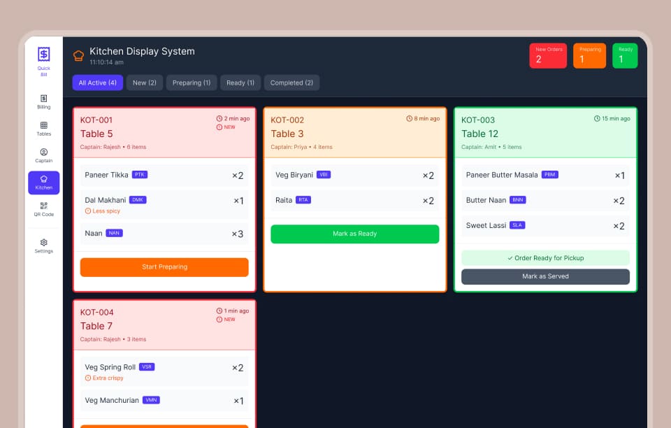Restaurant billing software screenshot 4