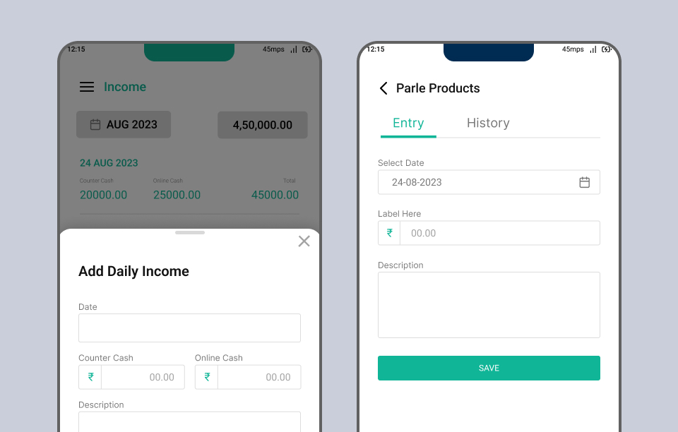 Shop ledger app screenshot 3